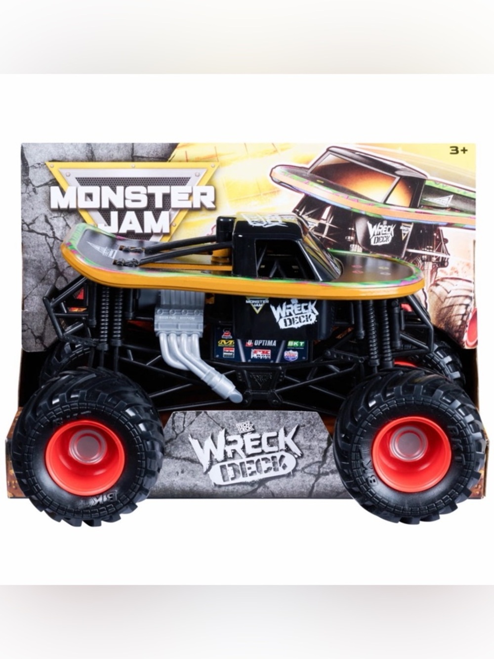 NEW IN BOX: Monster Jam Wreck Deck 1:24